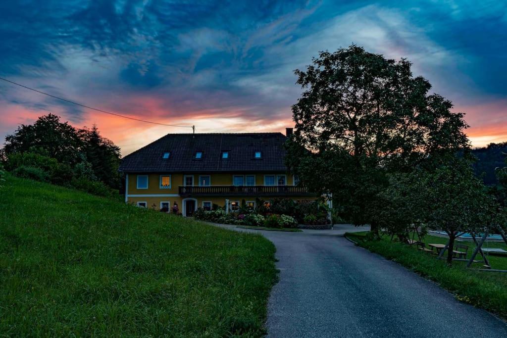 Ferienhof Am Landsberg Obergrünburg Eksteriør bilde